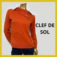 新品タグ付き CLEF DE SOL 襟付き トップス M