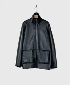 stein CUT OFF MOUTON JACKET ブラック 25AW