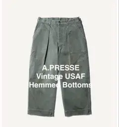 アプレッセ 25SS Vintage USAF Hemmed Bottoms 2
