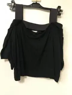 Vivienne Westwood ANGLOMANIA黒オフショルダーTシャツ