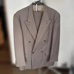 LQ MEN ダブルブレスト スーツ セットアップ