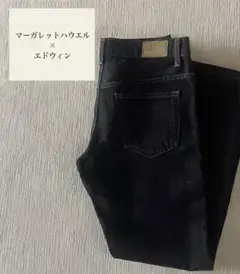 マーガレットハウエル×エドウィン　デニム　ストレート　ボタンフライ