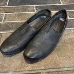 BUTTERO レザースリッポン ブラック