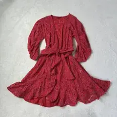 美品　VIVIENNETAM ヴィヴィアンタム　レース　カシュクール　ワンピース