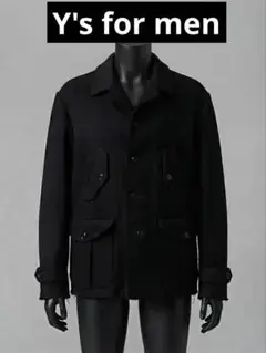 Y's for men ワイズフォーメン ウール ジャケット 黒 M
