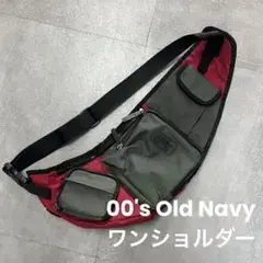 00'sオールドネイビーワンショルダースリングバッグy2kギミックアーカイブ古着