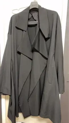 Yohji Yamamoto ウールギャバジンコート(ハンガー付属)