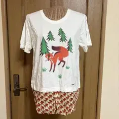 Ne-net ネネット 半袖Tシャツ Tシャツ プリントTシャツ M