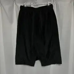 ジョーチア 22SS シルク混コットン ラップサルエルショーツ