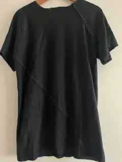 m.a+ one piece spiral stitch Tシャツ