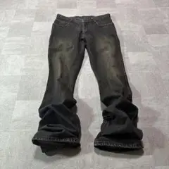 00s faded flare denim grunge y2k swag