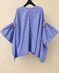 極美品✨Junya Watanabe ジュンヤワタナベ パール ドッキングシャツ