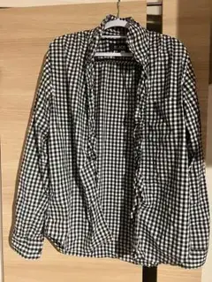 COMME des GARÇONS BLACK ギンガムチェックシャツ