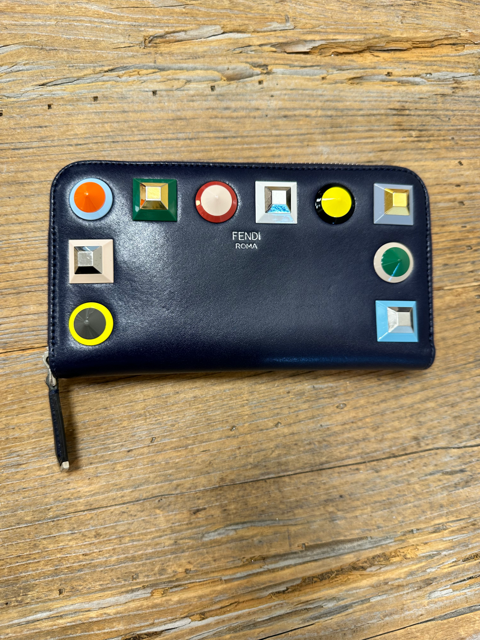 Fendi Continental Multi Stud Wallet