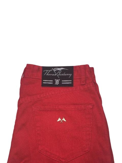 VINTAGE BURBERRY MOM JEANS RED gallery