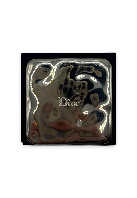 VINTAGE DIOR MIRROR COMPACT SILVER TONE  gallery