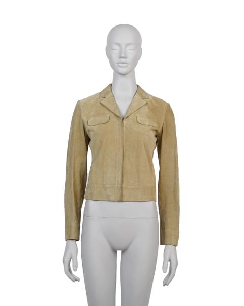 Miu Miu S/S1999 Beige Suede Jacket gallery