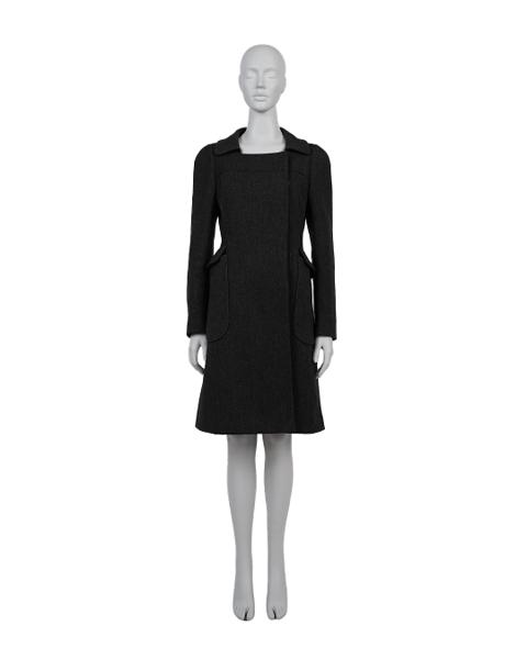 Prada F/W2001 Runway Coat in Dark Grey gallery
