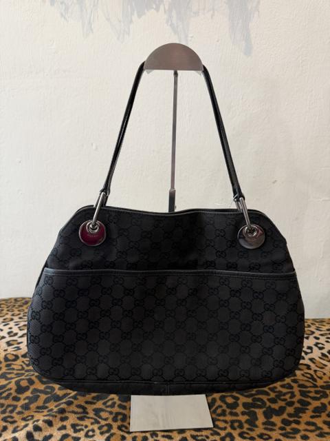 GUCCI MONOGRAM BAG BLACK