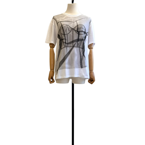 Alexander McQueen Bodice Print T-Shirt