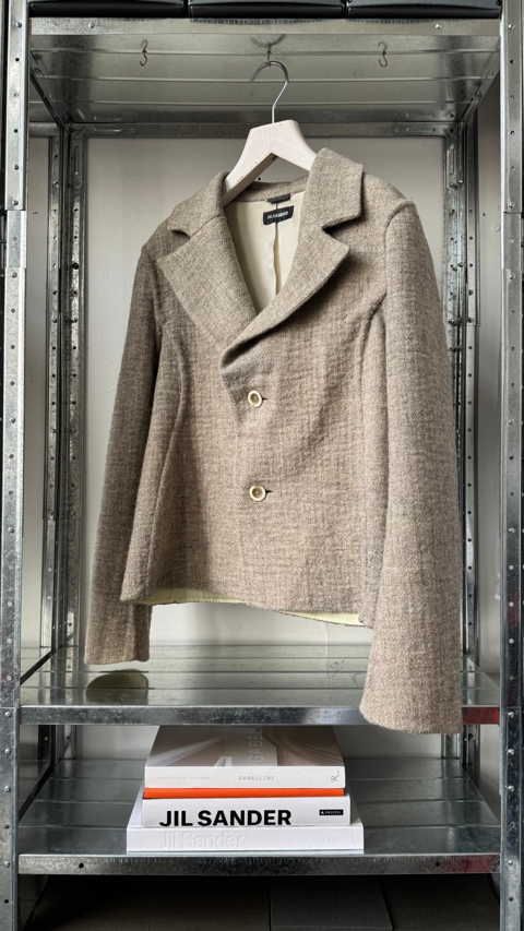 CROPPED WOOL JACKET