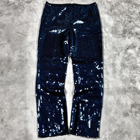 DOLCE & GABBANA 90S SEQUIN EMBELLISHED PANTS