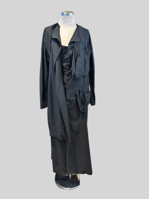 YOHJI YAMAMOTO black coat/dress Size 2 gallery
