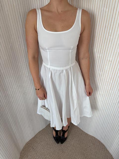 White Moschino Midi Dress gallery