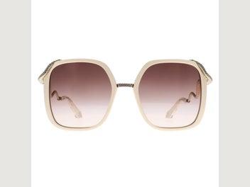 Roberto Cavalli Sunglasses SRC003M 09X7 Cream Brown Gradient