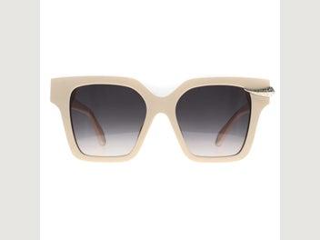Roberto Cavalli Sunglasses SRC002S 09X7 Shiny Beige Grey Gradient
