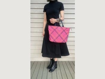 Vivienne Westwood anglomania Pink Canvas Tote Bag