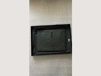 Saint Laurent Tablet Holder / Men's clutch