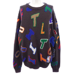 Brown Knit Louis Vuitton Sweater