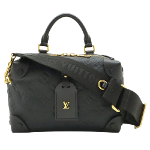 Black Canvas Louis Vuitton Petite Malle