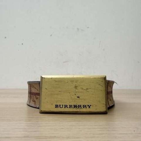 Burberry Checker Belt