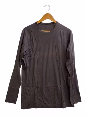 Long Sleeve T-Shirt/長袖カットソー/2/コットン/チャコール//
