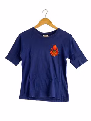 Tシャツ/XL/コットン/NVY