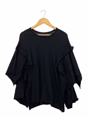 長袖カットソー/2/コットン/BLK/FZ-T13-084//