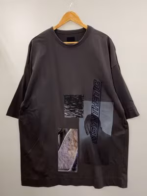 Tシャツ/S/コットン/GRY/916160//