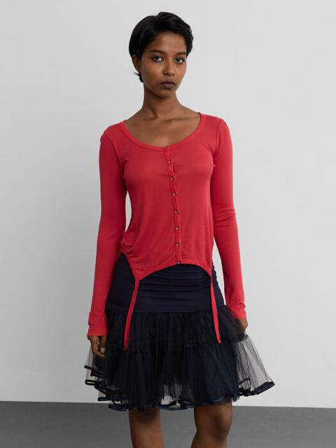 Cop Copine Garter Cardigan
