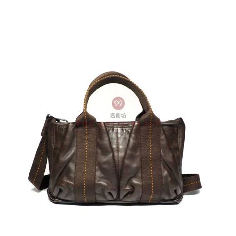 Hermes Caravan Horizontate PM Ebene Tote Veau Derma with Strap