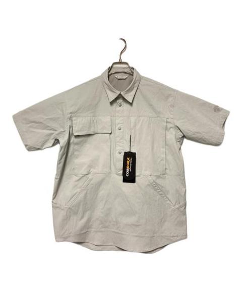 DESCENTE ALLTERRAINデザイント オルテライン）の古着「ALLTERRAIN81 OVER H/S SHIRT」｜グレー