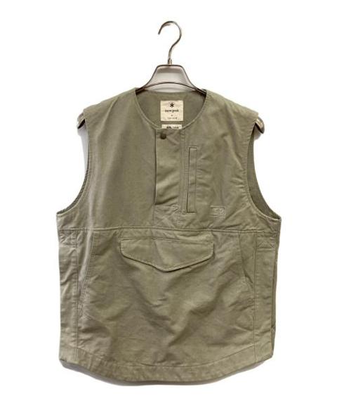 Snow peakスノーピーク）の古着「TAKIBI Canvas Vest」｜グレー