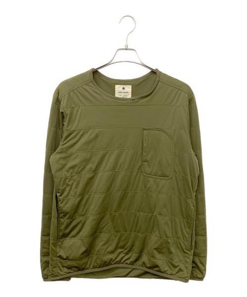 Snow peakスノーピーク）の古着「Flexible Insulated Pullover」｜カーキ