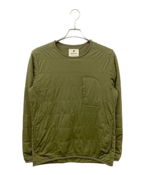 Snow peakスノーピーク）の古着「Flexible Insulated Pullover」｜カーキ