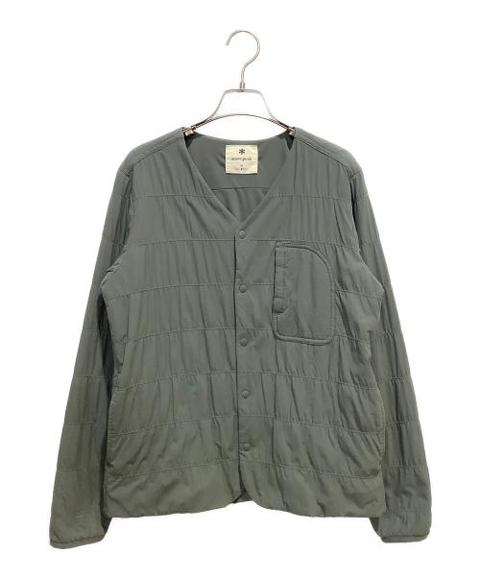 Snow peakスノーピーク）の古着「Flexible Insulated Cardigan」｜グリーン