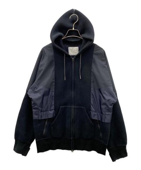 sacaiサカイ）の古着「Sponge Sweat Hoodie」｜ネイビー