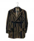 Jean Paul Gaultier FEMMEジャンポールゴルチエ フェム）の古着「総柄ベロアジャケット/Velour jacket」｜ブラック