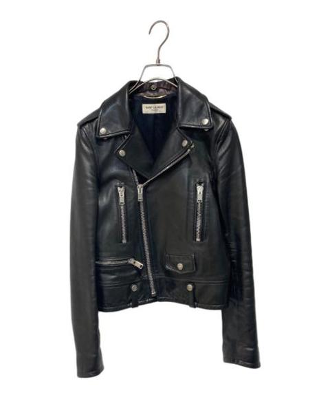 Saint Laurent Parisサンローランパリ）の古着「L01 ライダースジャケット」｜ブラック