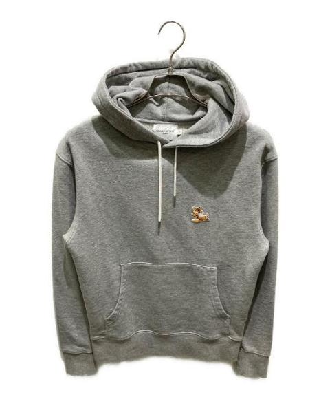 maison kitsuneメゾンキツネ）の古着「Chillax Fox パーカー」｜グレー